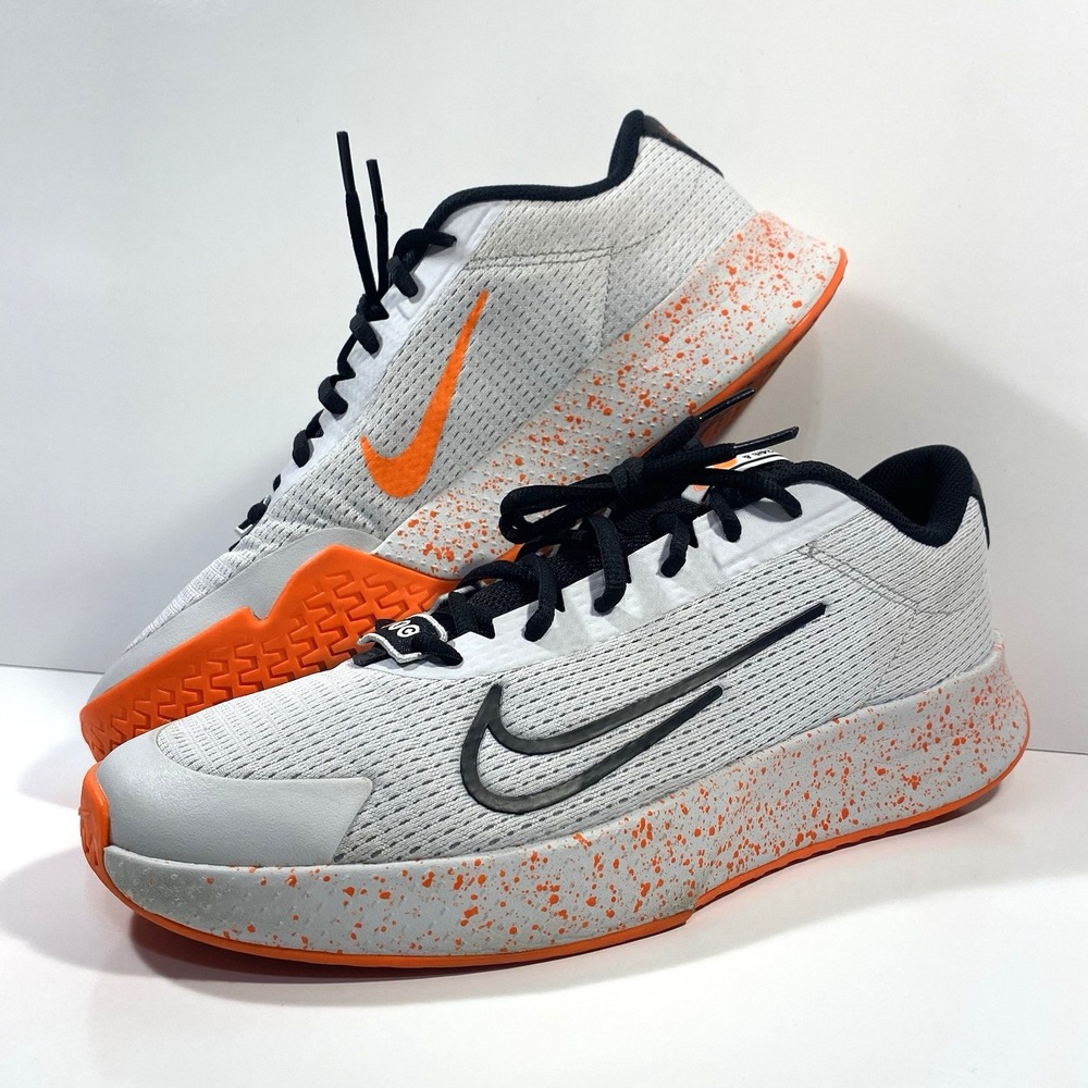 NikeCourt Vapor Lite 2 Mens Size 10 PRM HC 'NYC Tourney Pack' FQ7723-002 Grey